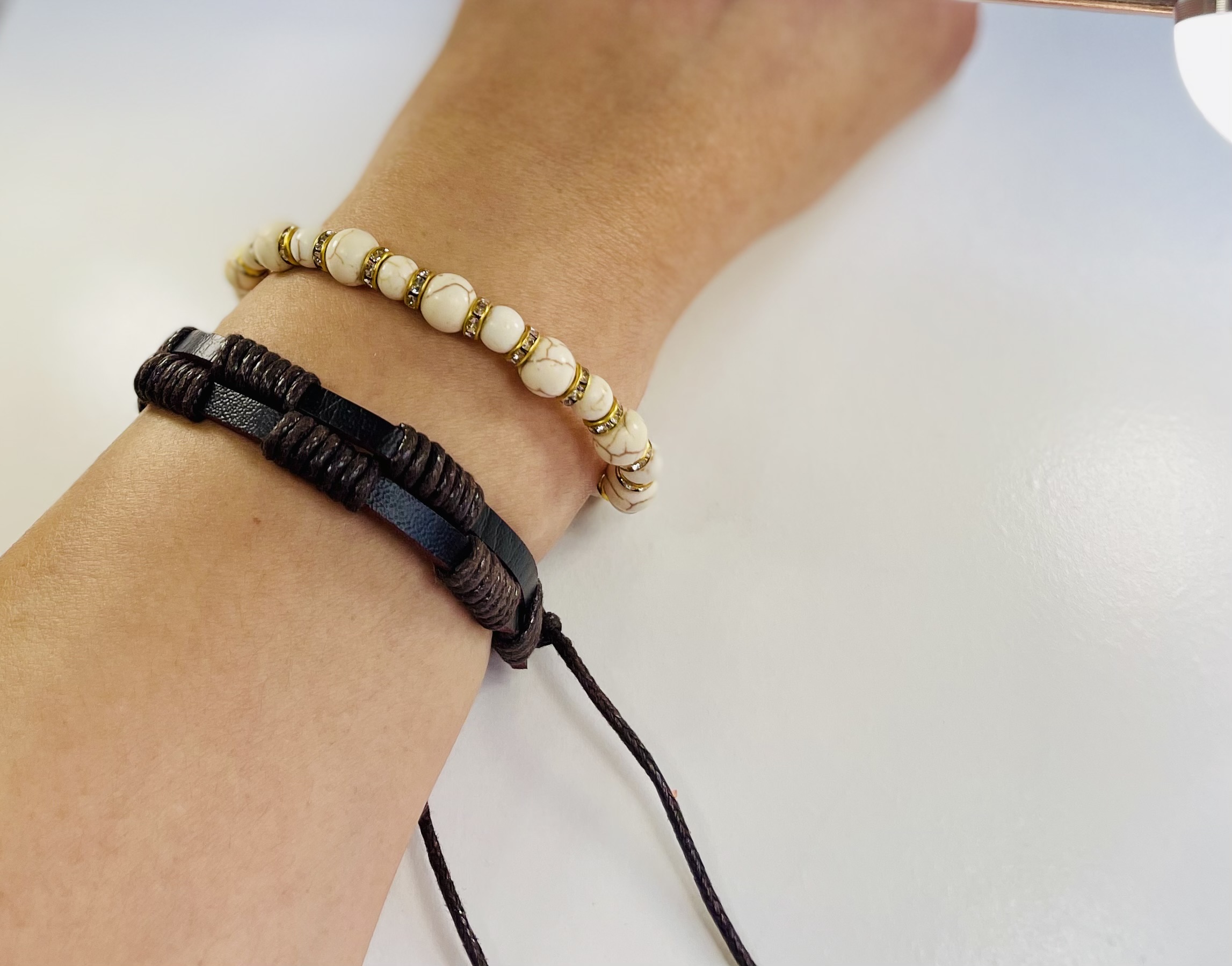 Leather loop